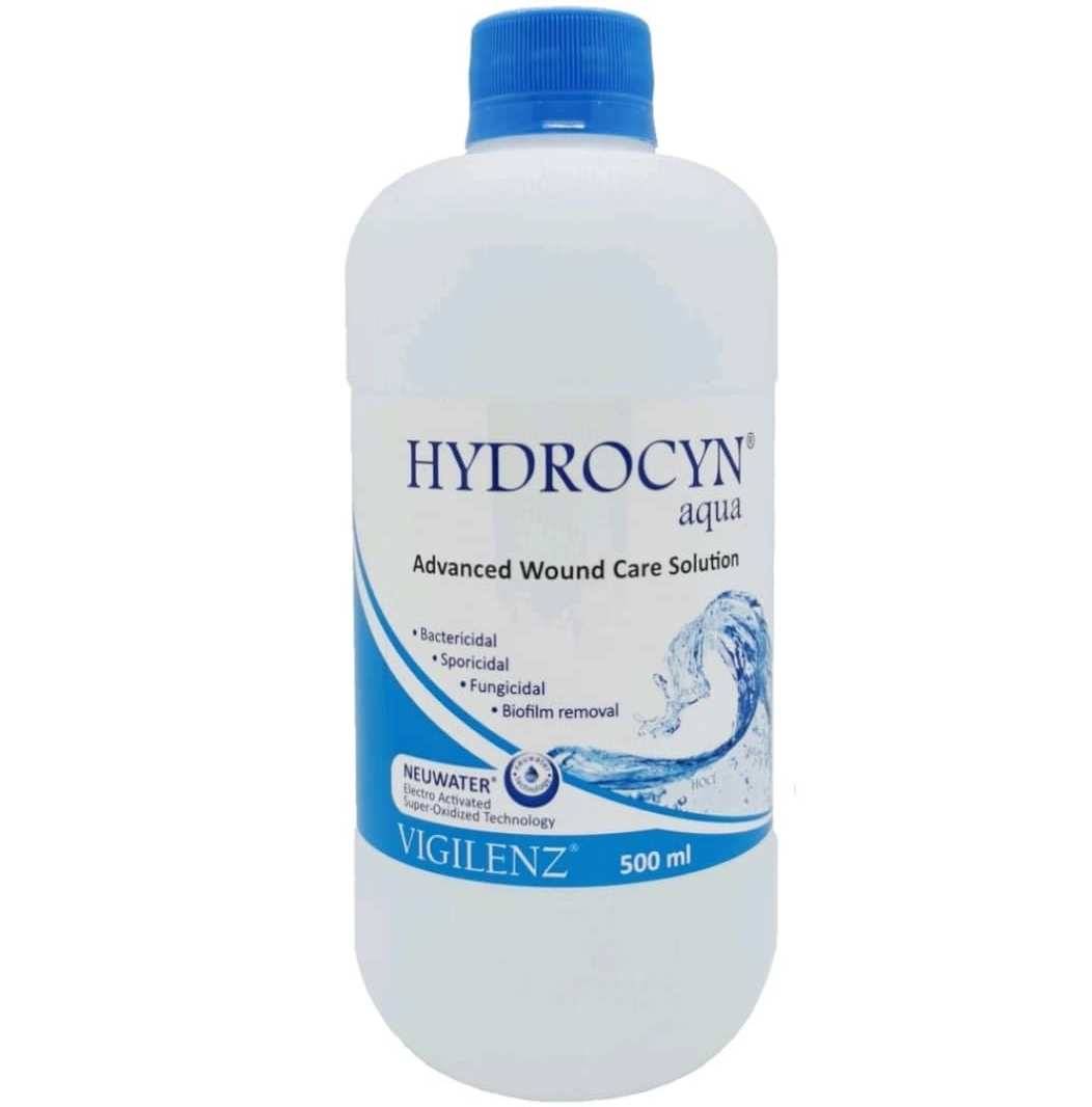 Vigilenz Hydrocyn Aqua Advanced Wound Care Solution 500mL