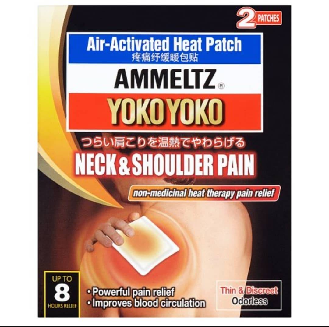 Ammeltz Yoko Yoko Heat Patch for Neck & Shoulder Pain ( 2 Patches )