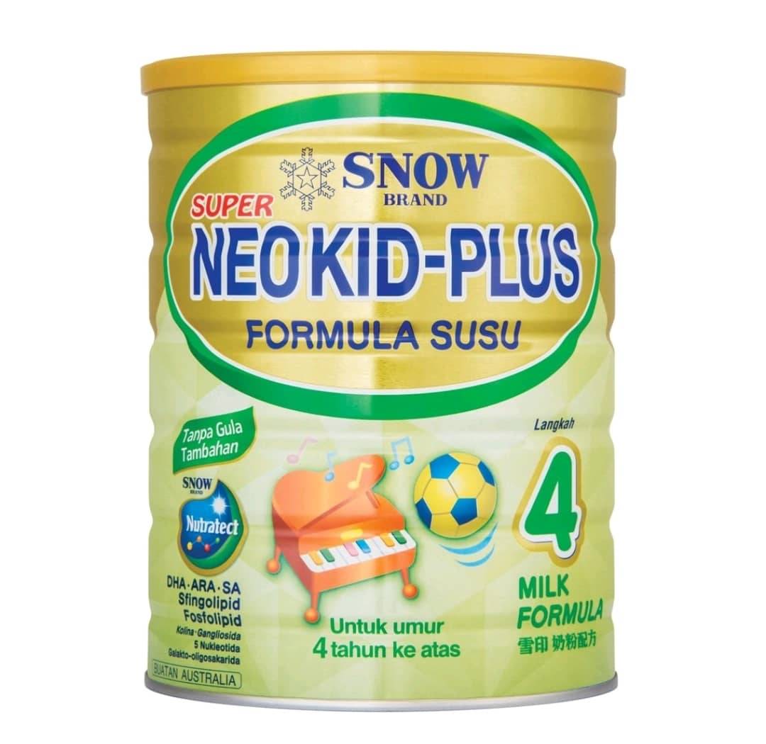 Snow Brand Super Neo Kid Step 4 GrowingUp Milk Formula 900G