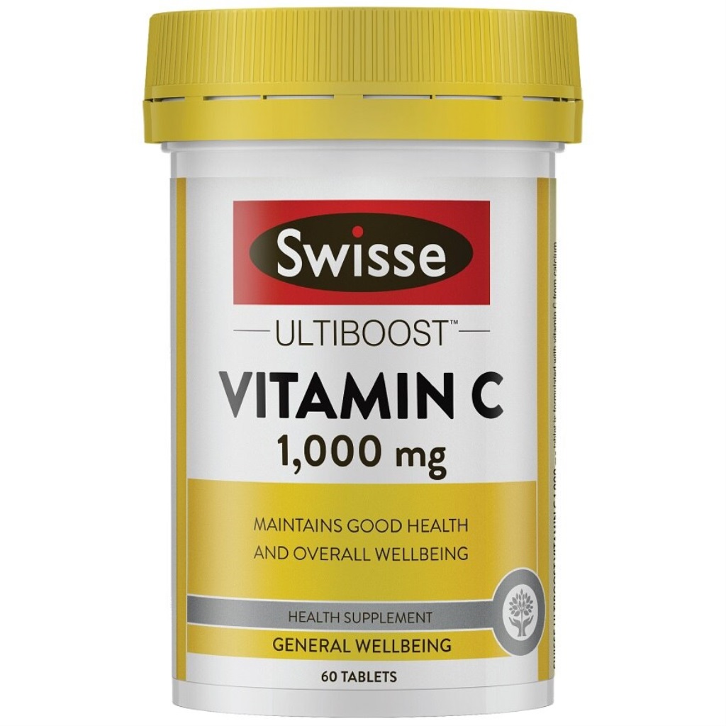 Swisse Ultiboost Vitamin C 1000mg Tab 60's