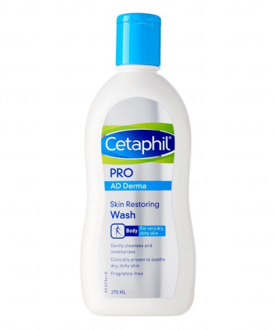 Cetaphil Pro AD Derma Skin Restoring Body Wash 295ml